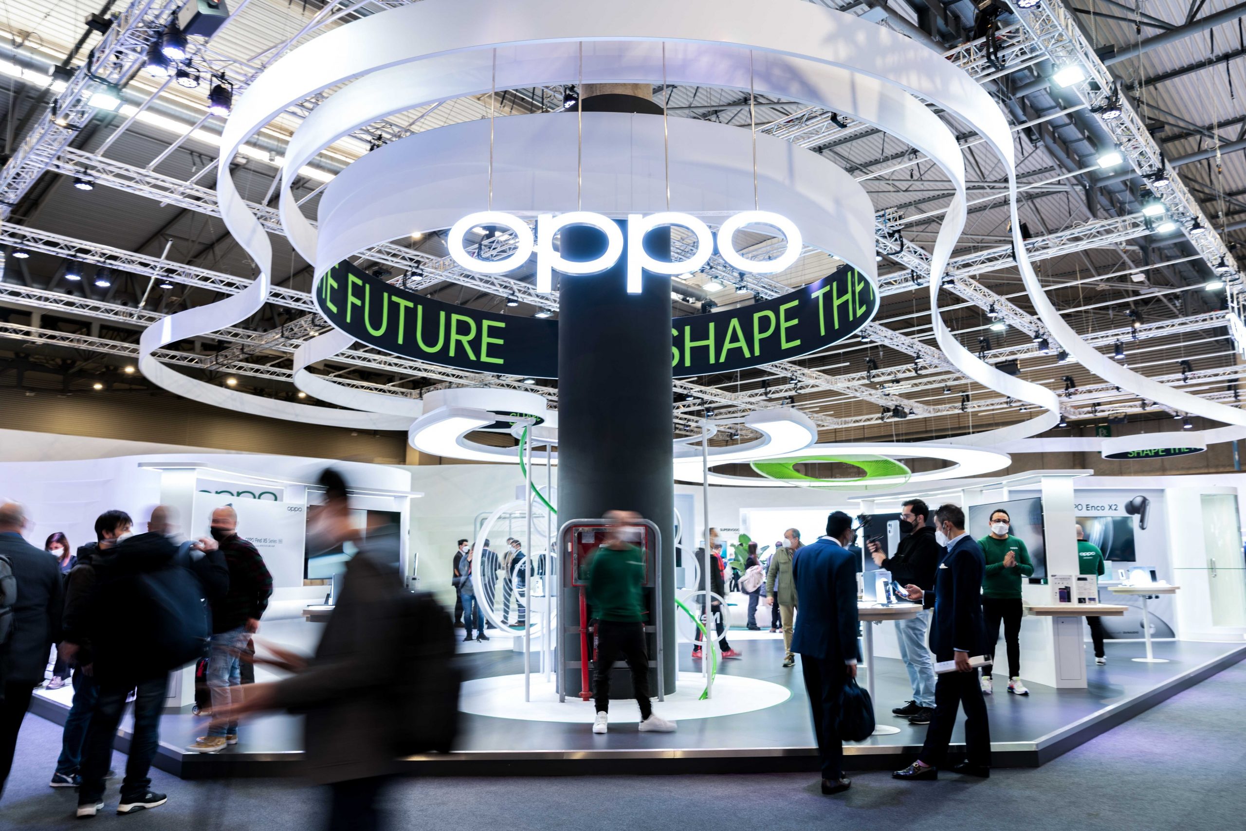 OPPO stand MWC