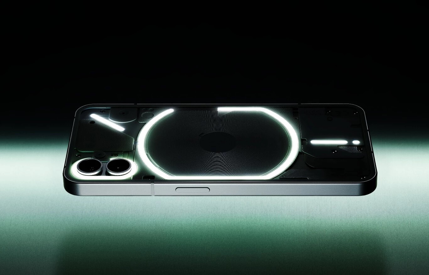 Nothing Phone 1 - Uma aposta no design com destaque nos LED's na traseira