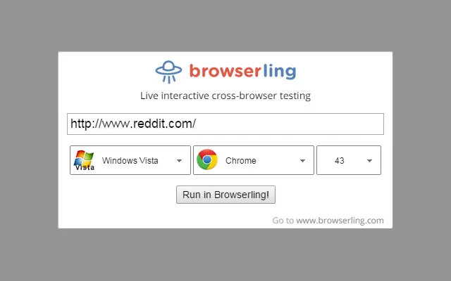 browserling abrir links suspeitos online