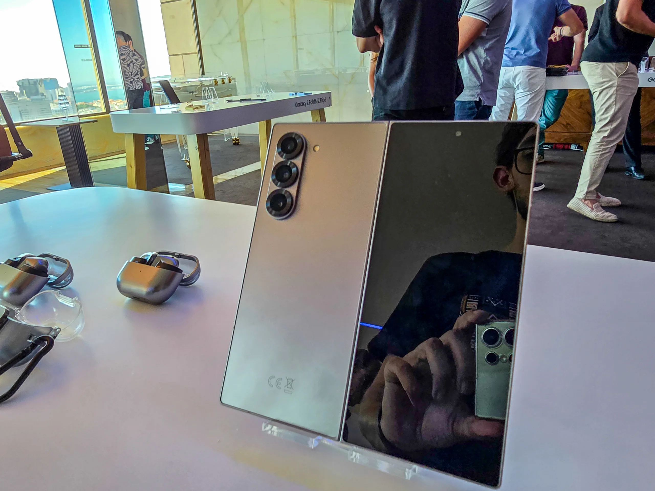 Reveladas as primeiras fotografias do Samsung Galaxy Z Fold Special Edition samsung galaxy z fold6