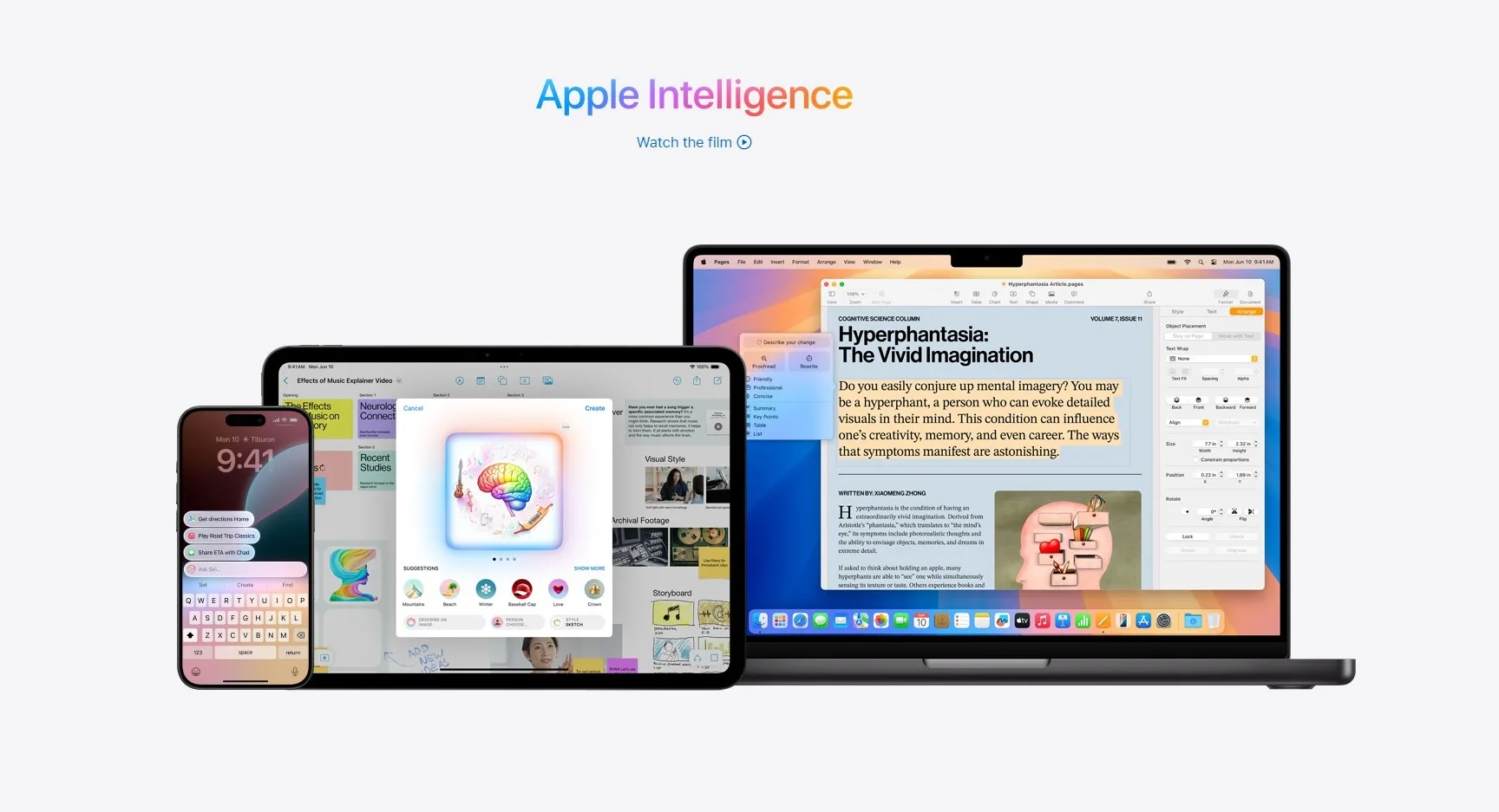 apple intelligence
