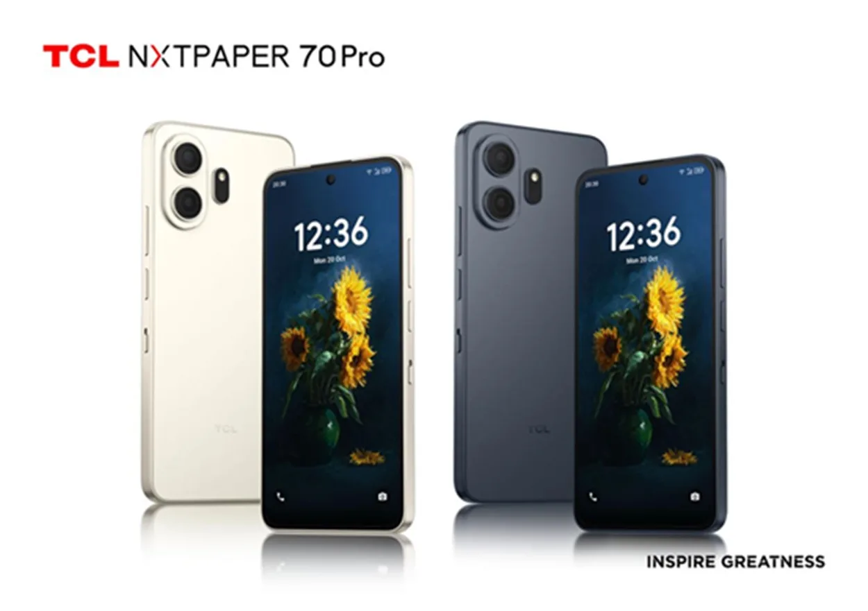TCL lança o NXTPAPER 70 PRO com foco no conforto visual e com uma autonomia recorde tcl nxtpaper 70 pro