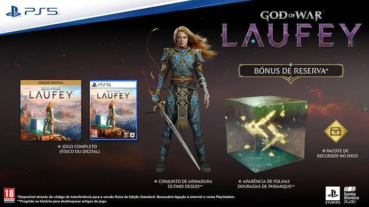 God of War Laufey Caixa de Colecionador de God of War Laufey 2 God of War Laufey