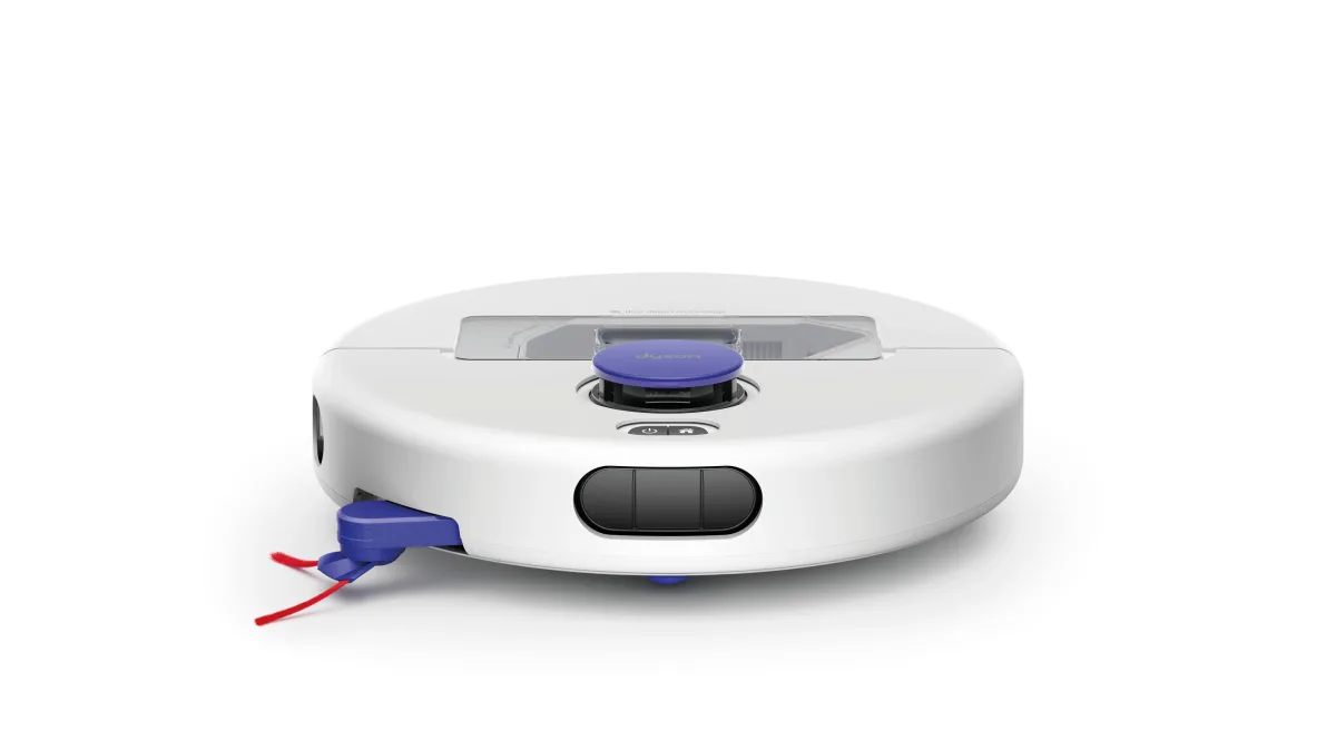dyson RB07 A MSILVIBL 041 CMYK FrontOnHigh RobotONLY SideSweeper A2 WS dyson