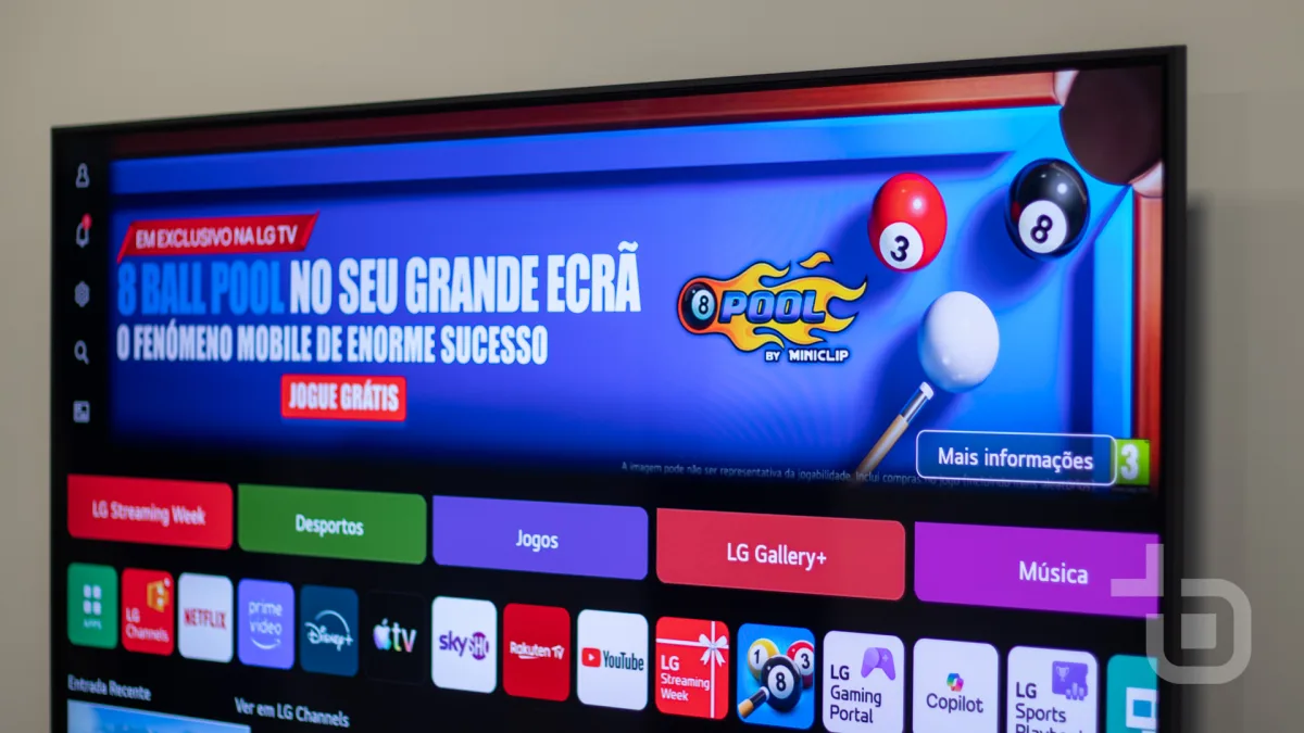 LG QNED evo AI QNED86 analise LG QNED evo AI QNED86 Mini LED 4K